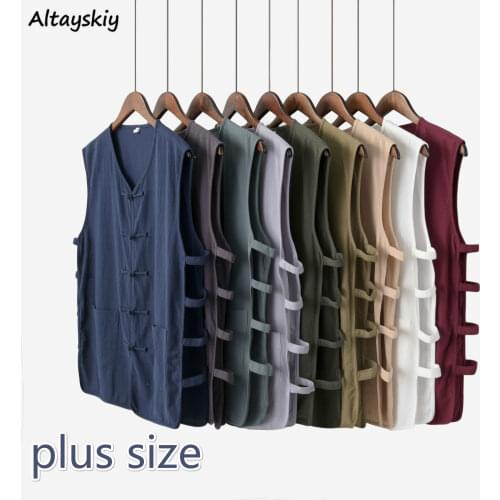 Vests Women Summer Large Size 4XL Chinese Folk Style Loose Stylish Homewear Comfortable Popular V-neck Sleeveless Trendy Clothes