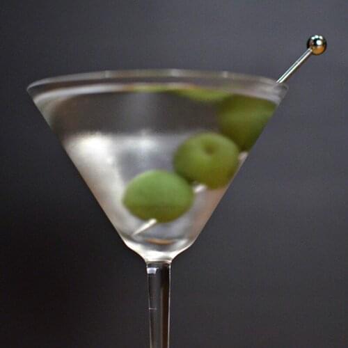 12pcs/Set Stainless Steel Cocktail Picks Fruit Sticks Party Food Drink Pin Gold Plated Color Fruit Fork Wine Drinks Mixing Tool