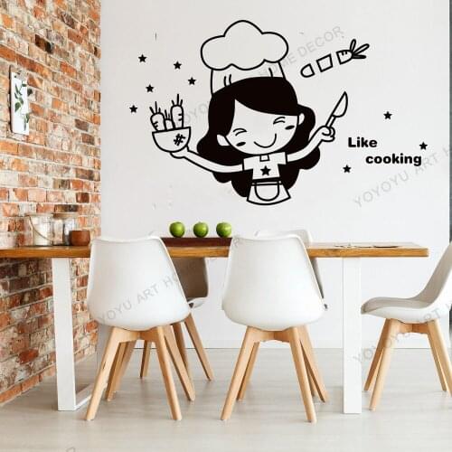 3d Kitchen Light Switch Sticker Cook Vinyl Wall Decal Home Decor PVC Wallpaper for Living Room Wallpapers Decorations rb332