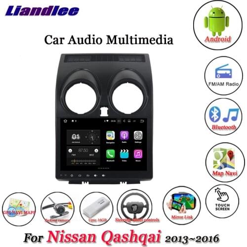Car Android System For Nissan Qashqai 2013-2016 Stereo Multimedia Player Radio Video GPS Navigation