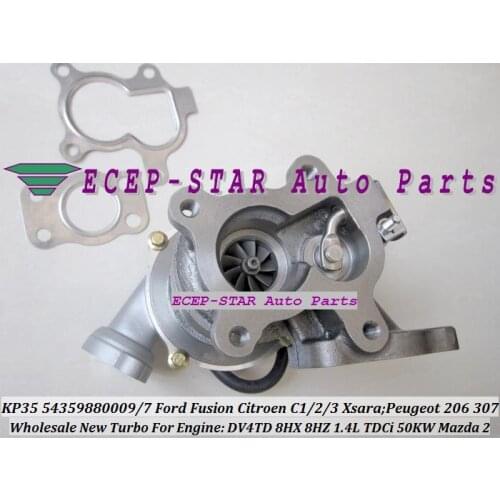 Free Ship KP35 9 7 1 54359700007 54359700001 2S6Q6K682AA 2S6Q6K682AB 2S6Q6K682AC 2S6Q6K682AD 1348618 0375K0 0375G9 Turbocharger