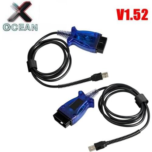 Renolink 1.52 Diagnostic Cable For Renault ECU Programmer Key Programming Airbag Reset Reno Link V1.52 OBDII Programmer