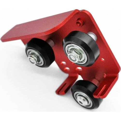 3D Printer Parts Extruder Back Support Metal Plate With Pulley 3D Accessory Hotend Extruding Back Plate For CR-10 MAX CR-10S PRO