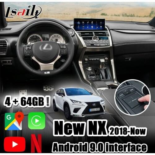 PX6 CarPlay/Android Video Interface Box for New Lexus NX200 NX300 2018-20 with GPS Navigation, YouTube, Netflix by Lsailt