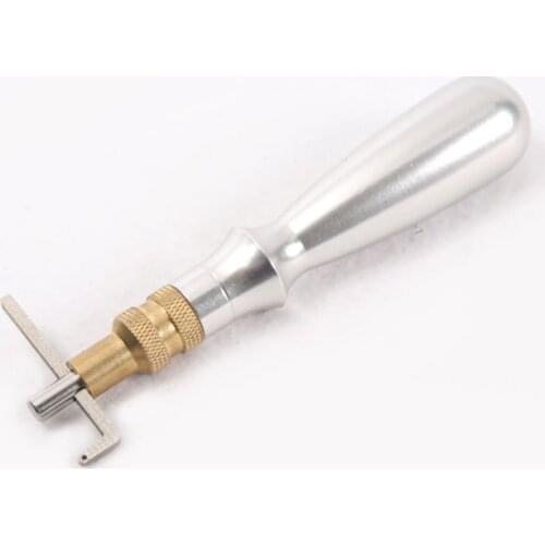 Leather Stitching Edge Groover Leathercraft Groove Tool Adjustable Leather For Handwork
