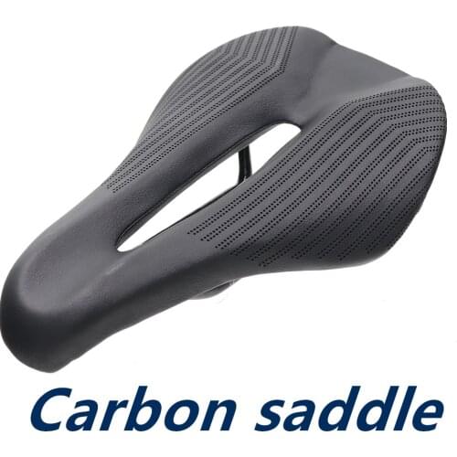 NEW 2021 CARBON Breathable Road MTB Mountain BikeBicycle Parts t Cycling cushions Wide Cycling Seat comfort Seat 235X145MM