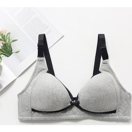 2021 Maternity Nursing Bras Pregnant Breastfeeding Feeding Bra Underwear Pregnancy Breast Women Comfortable E6V5