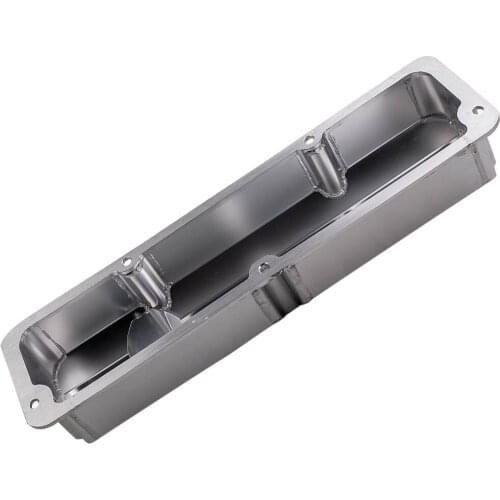New Aluminum Engines Valve Covers Brushed Finish 3 7/8" Height for 1958-1976 Ford FE BBF 332 352 360 390 406 413 427 428 w/ Bolt
