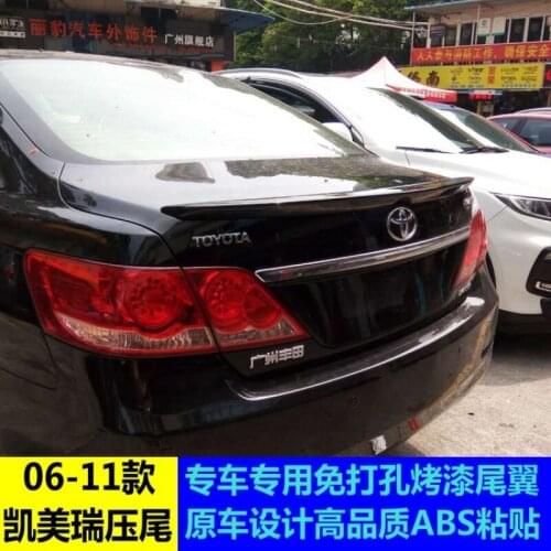 Suitable For Modified Top 06-11 6 Generation Old Camry Tail Non Perforated Fixed Wing
