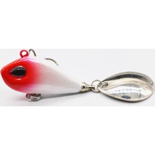 6g10g17g 25g Carp Fishing Bait Lead Fish Lure Treble Hook Spoon Rotate Spinner Sequins Jig Metal Fish