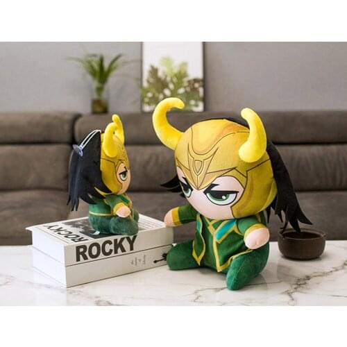 Dropshipping Loki Plush Toy Pendant Soft Stuffed Animal Doll Cosplay Accessories