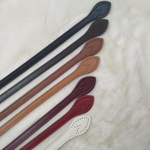 2Pcs 60cm Women Bag Strap PU Leather Bag Handles Replacement Purse Strap New DIY Bag Accessories Crossbody Shoulder Handle