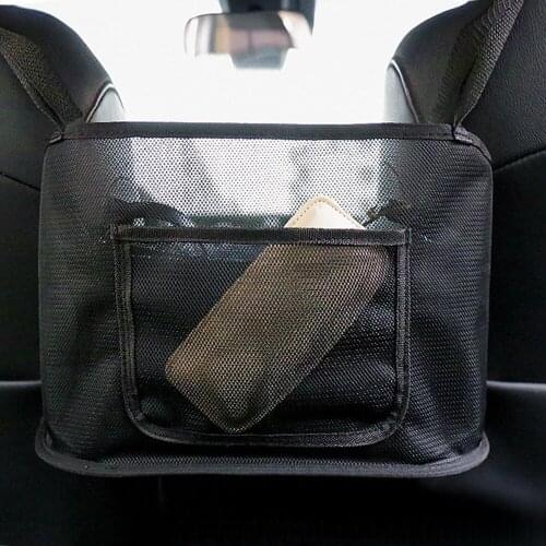 Mesh Net Bag for Car Net Pocket Handbag Holder Organizer Seat Side Storage For Car Accessories Interior Decoration Net Handbag