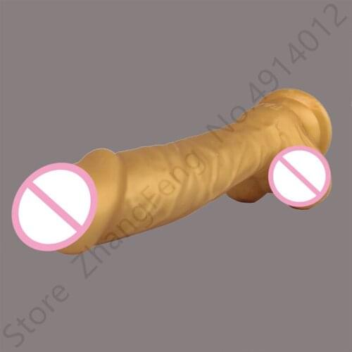 Silicone soft Big Dildo Realistic penis adult Sex Toys For Woman G Spot Vagina Stimulator Strapon Masturbation cock Sex Products