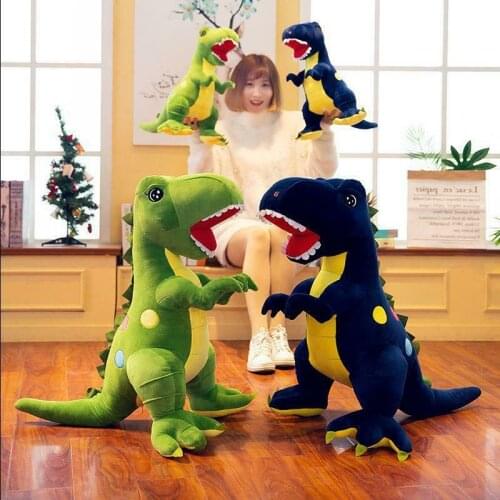 Cute Dinosaur Plush Toy Childrens Birthday Doll Gift Stuffed Soft Tyrannosaurus Stuffed Animals