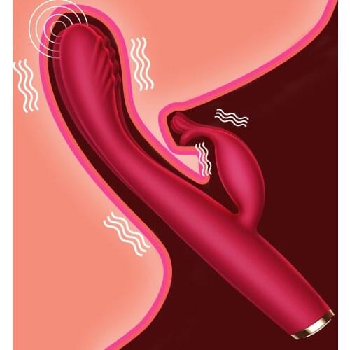 G Spot Rabbit Dildo Vibrators 10-frequency 5-speed Female Vagina Clitoris Stimulate Magic Wand Body Massager Sex Toys for Woman