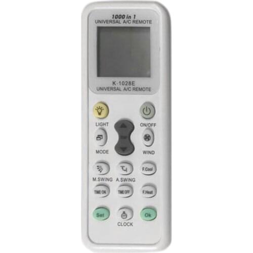 Universal LCD A/C Muli Remote Controller RC 433 mhz Frequency for Air Condition Conditioner Simple Operation K-1028E