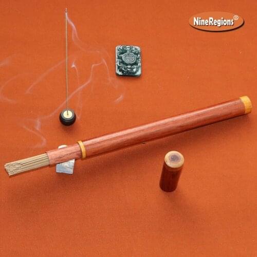 10g High Quality Vietnam Agar Fuson laterite Red Soil Oud wood incense sticks rosewood tube storage Genuine natural aromatic