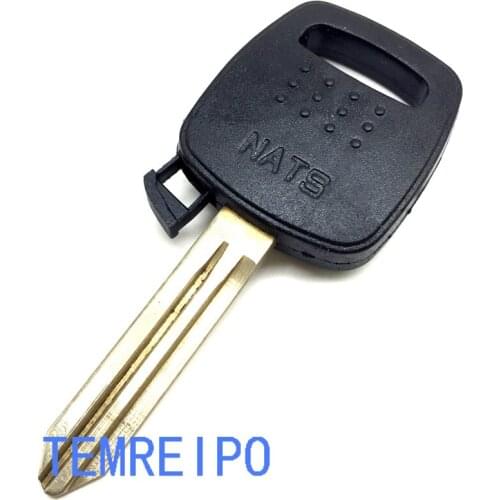20ps/lot Transponder Blank Key Shell Replacement Fit For Nissan D22 A32 A33 Bluebird Transponder Car Key Case NSN14 Blad