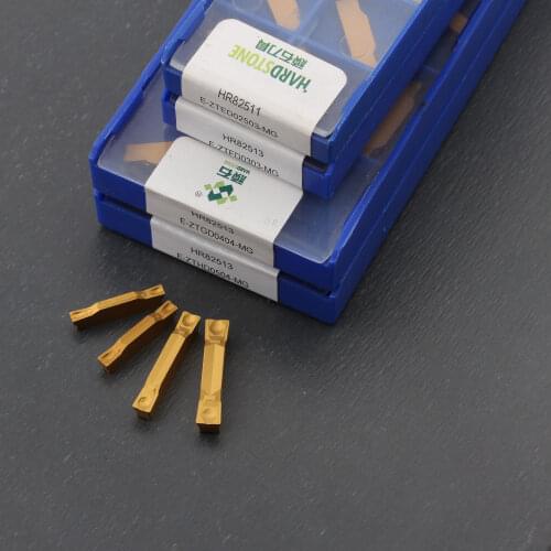 10PCS HR52514 HR52527 HR82511 HR82513 E-ZTED02503-MG E-ZTFD E-ZTGD E-ZTHD0504-MG CNC Lathe Grooving blade flat head cutting