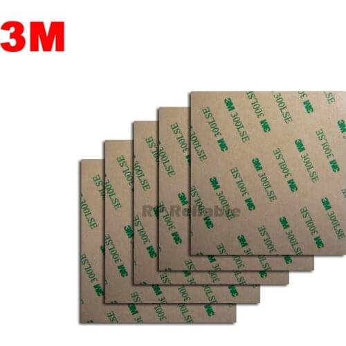 10cm*10cm)*0.17mm Thick, Super Strong Bond, Double Adhesive Transparent Sticker for Paper, Phone, Tablet, Camera Screen Frame