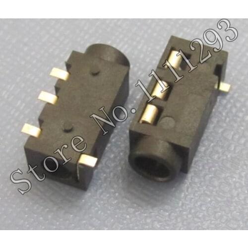 20pcs/lot Audio Jack Connector for Tablet MP3 MP4 and other 4-pin headphone jack 3.5mm