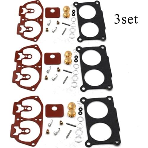 3 set Carburetor Carb Repair Kit for Yamaha Outboard V6 150 175 200 225 HP 86-95
