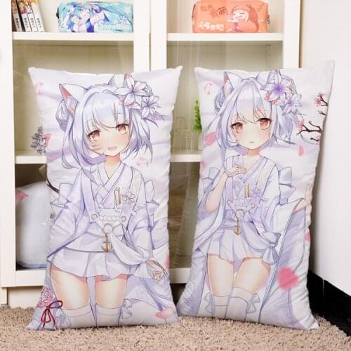 Anime Cartoon Azur Lane Ayanami Yukikaze Pillow Case Pillow Cover Pilllowcase Cushion Gift