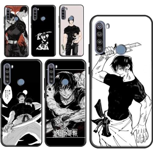 Toji Fushiguro Jujutsu Kaisen Phone Cover For Xiaomi Redmi Note 9 Pro 8 7 8T 9S 7A 8A 9A 9C 9T K40 Redmi Note 10 Case