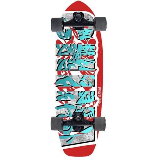 Cx4 Land Surf board Maple Cruiser Skate Board Beginner Exercise Brush Street Big Fish Board Walking Skateboard Longboard
