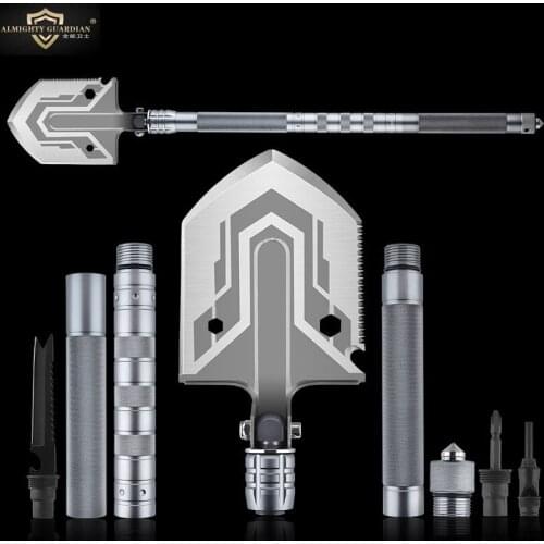 Engineer Shovel Multi-functional folding soldier shovel outdoor fishing equipment military shovel vehicle tools