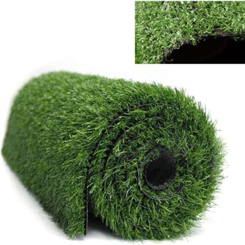 1cm Thickness Artificial Lawn Carpet Fake Turf Grass Mat Landscape Pad DIY Outdoor Garden Floor Decoration LX0D