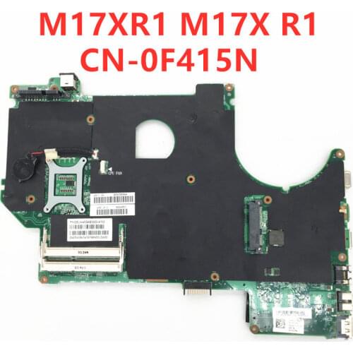 Free shipping High quality M17XR1 M17X R1 CN-0F415N 0F415N F415N laptop motherboar DDR3 100% fully tested