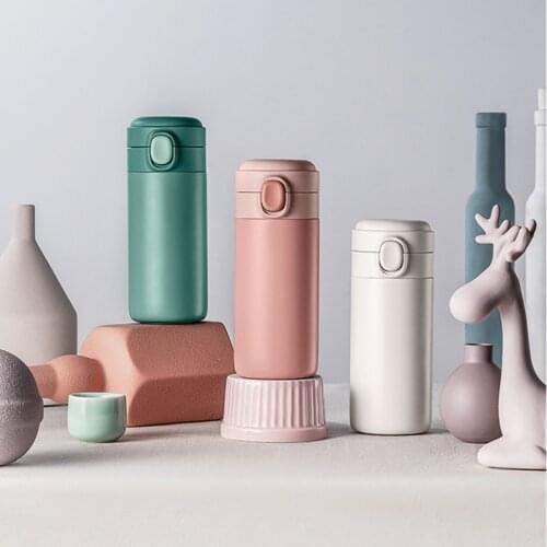 Fashion 420ml Stainless Steel Insulated Cup Coffee Tea Thermos Mug Thermal Water Bottle Thermocup Travel Drink Bottle Tumbler