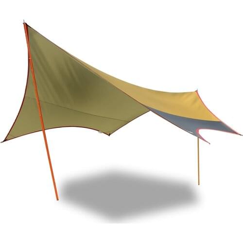 L 560*550*240cm Vidalido outdoor ultra-large silver-coated awning tent anti-ultraviolet beach awning sunshade camping tent