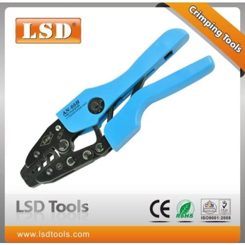 AN-05H Pin Crimping Tool for crimping coaxial cable RG58, RG59, RG62, RG6, BNC/SMA crimper