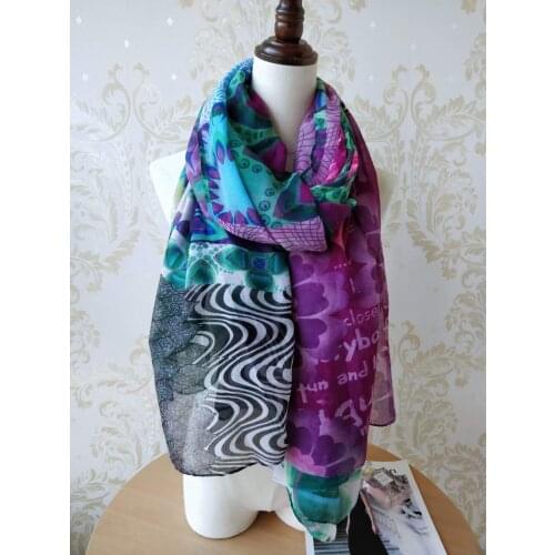 Wholesale price 2021 Womens Beach scarf designed by Spanish brand DESIGUAL （14
