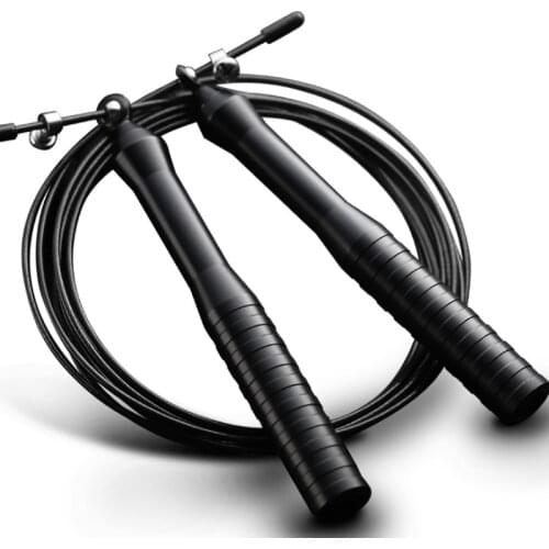 3M Adjustable Cable Aluminum Jumping Rope High Speed Bearing Crossfit Skipping Steel Ropes for Boxing MMA Fitness Exercise