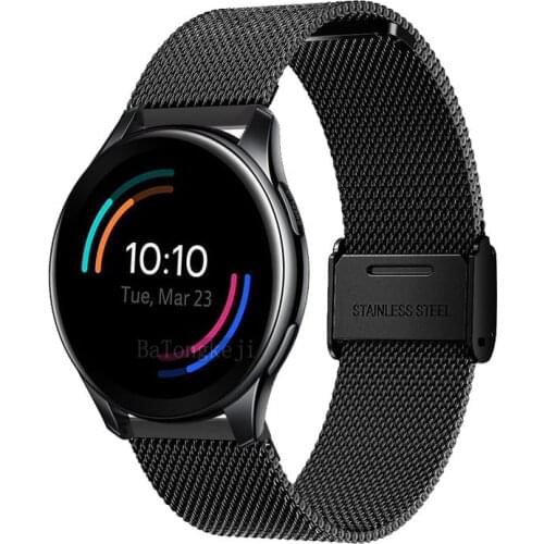 For Oneplus Watch Strap Band Bracelet 22mm Milanese Watchband for One Plus Smart Watch Replacement Wristband correa