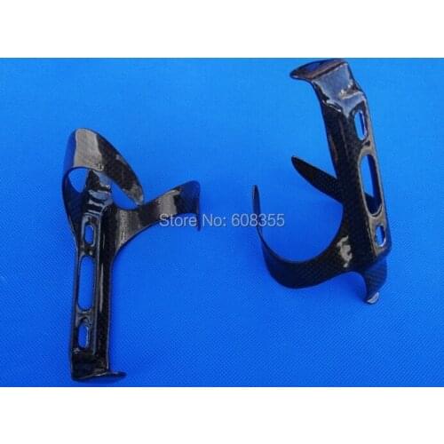 Carbon glossy MTB Mountain Road bike bicycle water Bottle cage - 2 Pcs Cages BC08