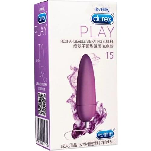 Durex Play 15 Vibrator Adult Powerful USB Repeated Charging Sexo Toys for Women RECHARGEABLE VIBRATING BUTTET