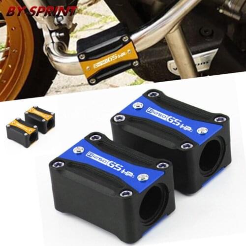 Motorcycle CNC Aluminum Engine Guard Bumper Protection Decorative Block For BMW R1250 GS R1250GS HP ADV Adventure