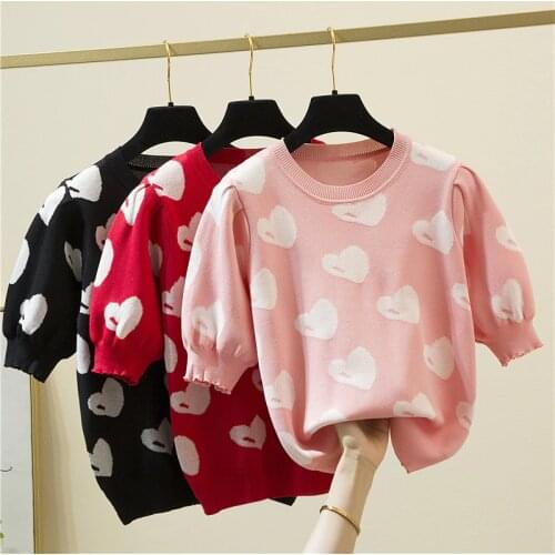 Camisetas Mujer 2021 New Geometric T Shirt Women Tshirt Contrast Color Knitted Summer Tops T-Shirt Woman Clothes Tee Shirt Femme