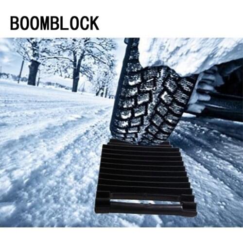 BOOMBLOCK 1pcs Car Tire Anti-slid Snow Sand Pad For Renault Megane 2 3 Duster Logan Honda Civic 2006-2011 Fit Accord Accessories