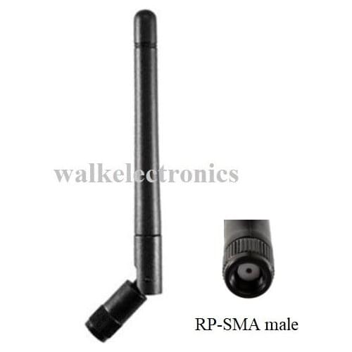 110mm length foldable RP-SMA male WiFi rubber aerial flexible 2.4GHz Zigbee rubber stubby sma antenna
