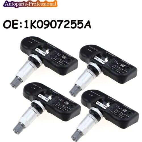 4 pcs/lot Car TPMS Sensor 1K0907255A Fit For Audi Volkswagen TPMS Tire Pressure Monitoring System 315MHZ High Quality