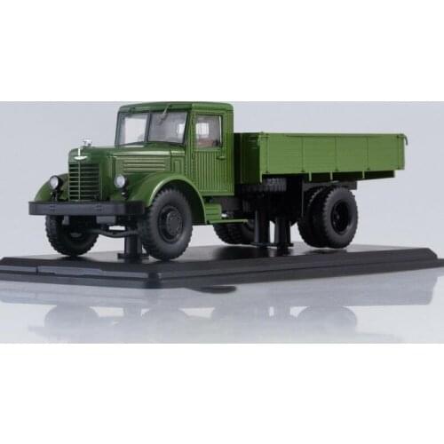 Dieastic 1/43 Scale Former Soviet Union Russia Yaaz (Maz) 200 1955 Guards Truck Army Green Collection Model Decoration Hot Toys