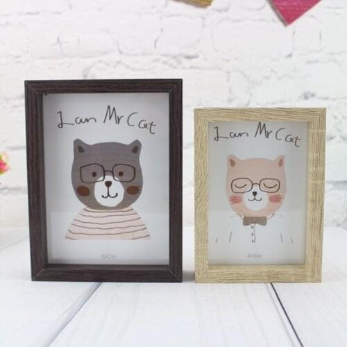 Double-sided Photo Frame Picture Frame Creative Home Christmas Valentines Day Gift Decoration Desktop Decoration Set Crafts