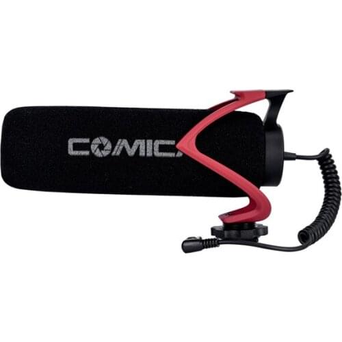 Comica V30 Lite video photography recording Mic Vlog Camera phone microphone for Canon Nikon Sony DSLR iPhone Samsung S10 Note10
