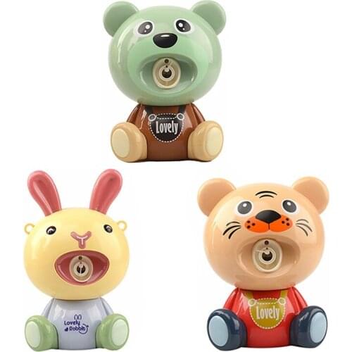 Lovely Automatic Bubble Machine Automatic Bubble Blowing Childrens Outdoor Garden Game Toys